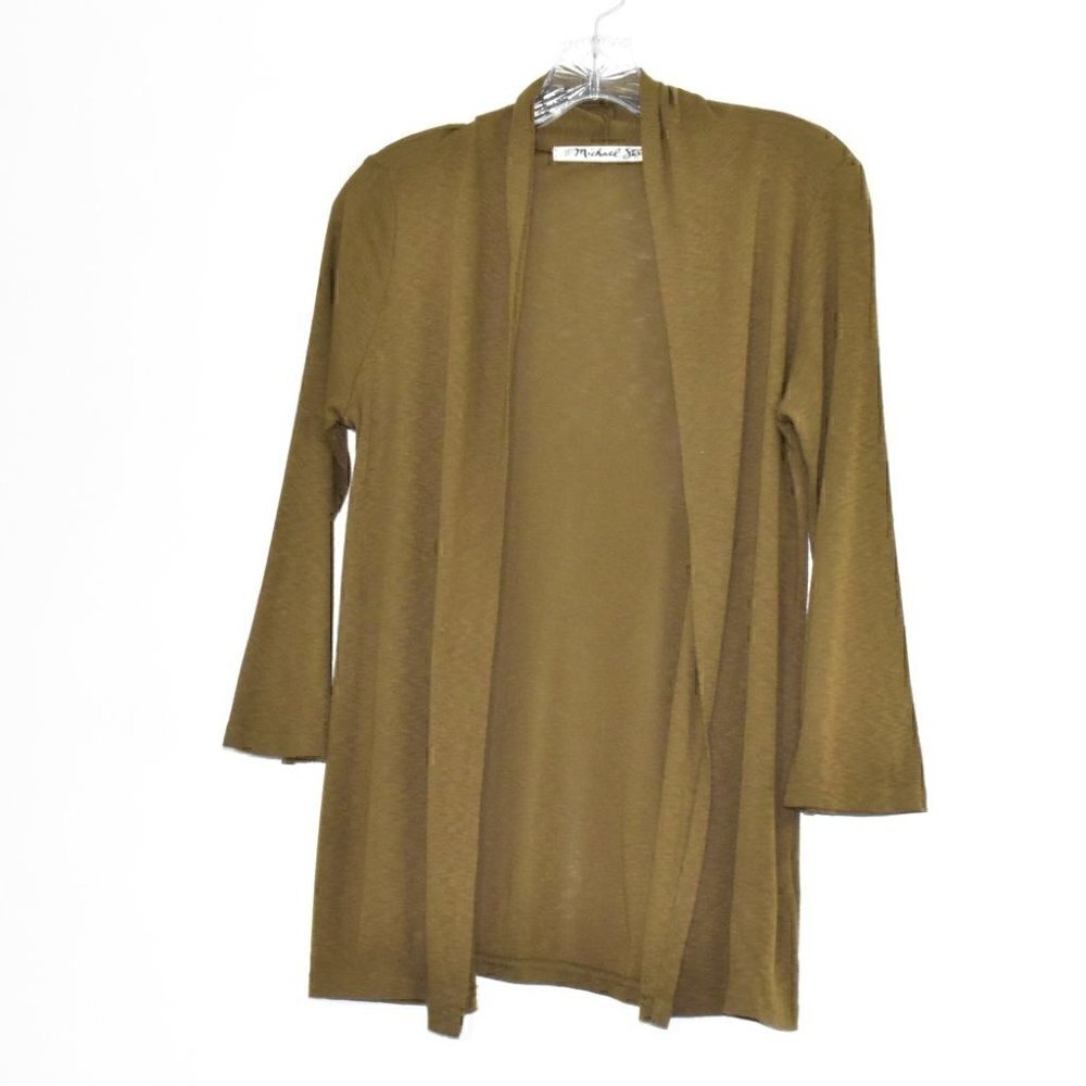 Michael Stars Long Sleeve Open Cardigan Sweater